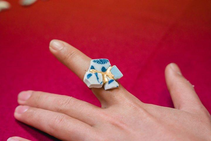 Tokyo Kintsugi Accessory Making Workshop in Shibuya