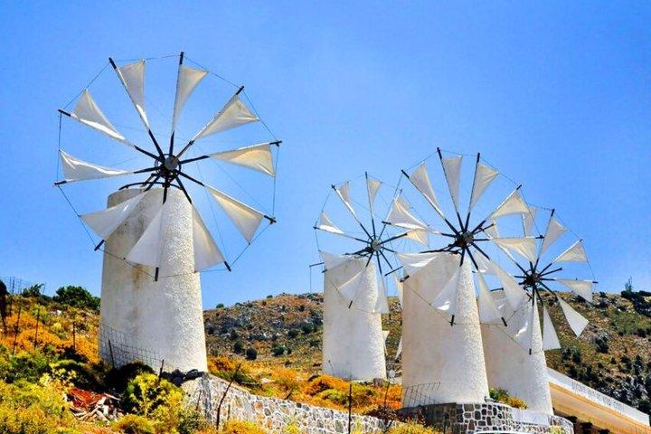 Lasithi Plateau, Zeus Cave, Olive Mill and many more Attractions