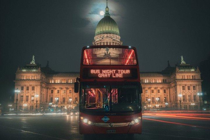 Buenos Aires After Dark: Myths & Legends Night Bus Tour