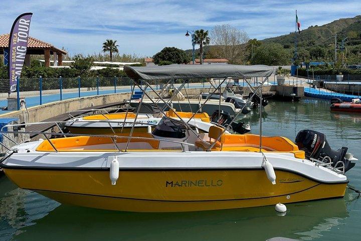 Tropea: Rental New Boat 2025. 4 hours of pure fun - 7 seats