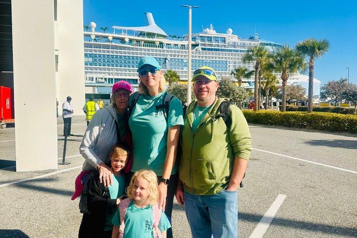 Port Canaveral to Kennedy Space Center Tour then to MCO Airport