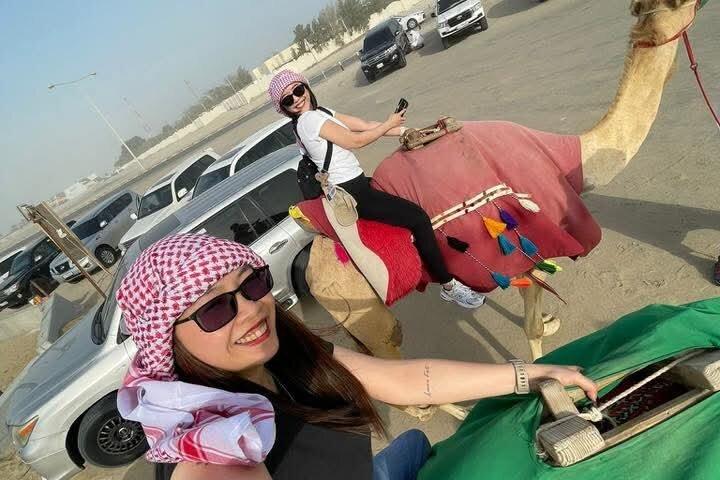 Doha Desert Safari Dune Bashing Camel Rides and Inland Sea