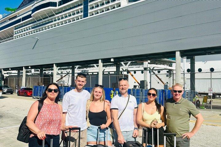 Tour from Port Canaveral to Disney Springs to MCO Airport
