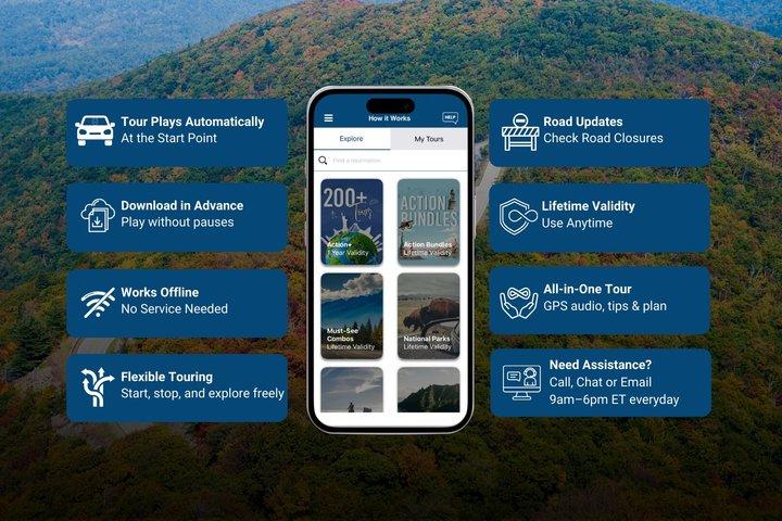 US East National Parks: Driving & Walking Audio Tour Bundle