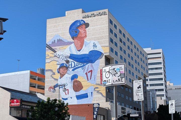 Los Angeles Walking Tour at Little Tokyo Murals and Skyline