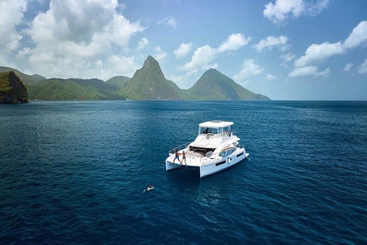 Sulphur Springs and Waterfall or Piton and Beach Boat Tour