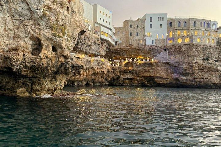 Polignano a Mare : Caves, Prosecco and Swimming Boat Tour