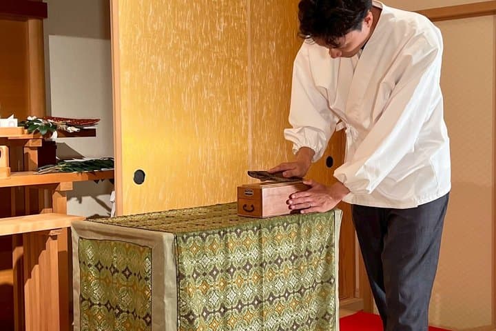 Katsuobushi Shaving Experience at a Shinto Shrine