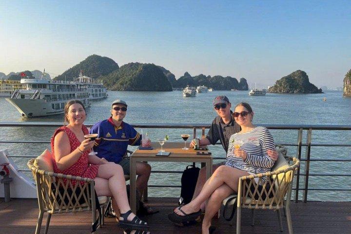 From Hanoi: 5-Star Scenic Cruise with Buffet Lunch & Limousine