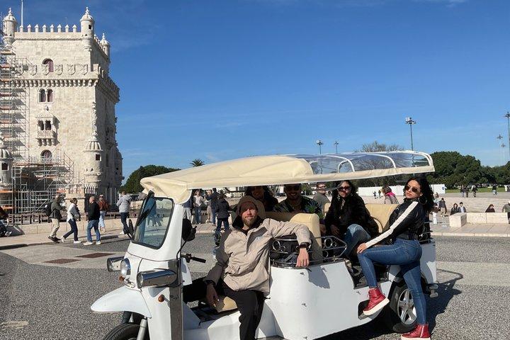 Tour Tuk Tuk Lisbon-Belem 4 H Free Pick-up