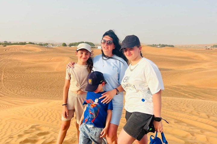 Half Day Dubai Desert Safari with Quadbike Buggy Ride and Camels