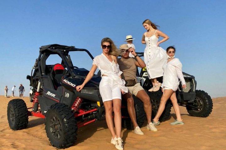 Half Day Dubai Desert Safari with Quadbike Buggy Ride and Camels
