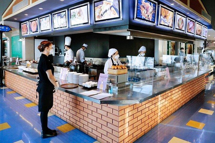 Baiyoke Sky Restaurant Lunch Buffet Ticket on 76th floor