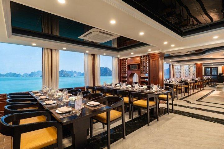 Hanoi: Luxury 5-Star Scenic Cruise Through Ha Long & Lan Ha Bay