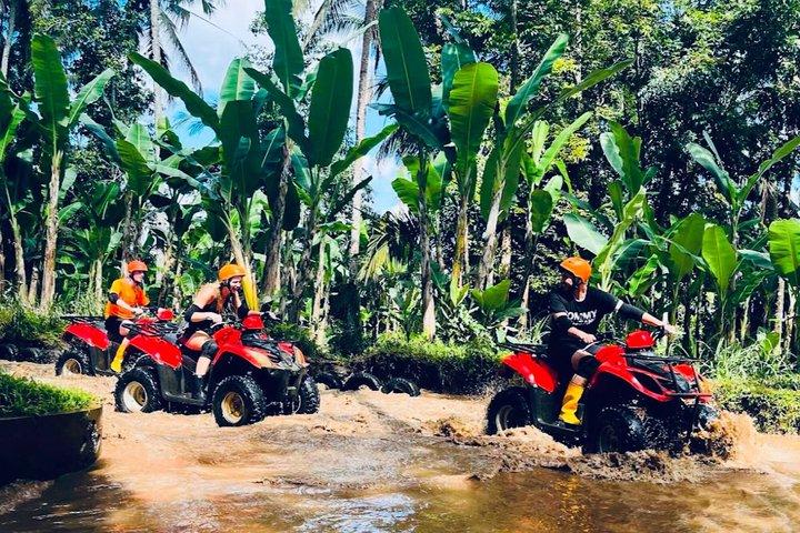 Ubud ATV Quad Bike, Cretya Pool and Rafting Adventure