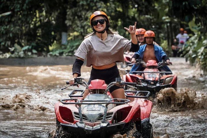 Ubud ATV Quad Bike, Rafting Adventure and Rice Terrace Tour