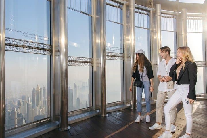 Burj Khalifa At the Top 124 And 125 Silver Ticket With Transfer