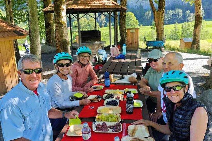 Lauterbrunnen and Trummelbach Waterfalls E-bike Tour Swiss Picnic