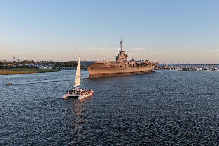 Charleston Iconic Sunset Sail - Lux Catamaran w/Bar & Bathrooms