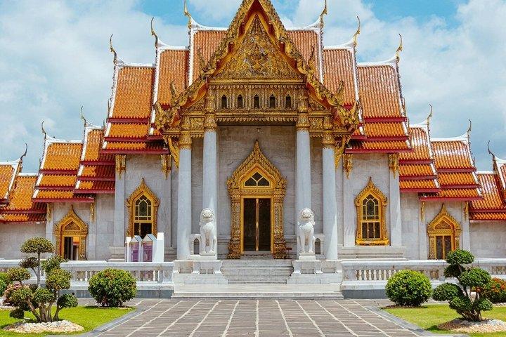 Bangkok 2 Temple Tour (Marble Temple + Golden Buddha)