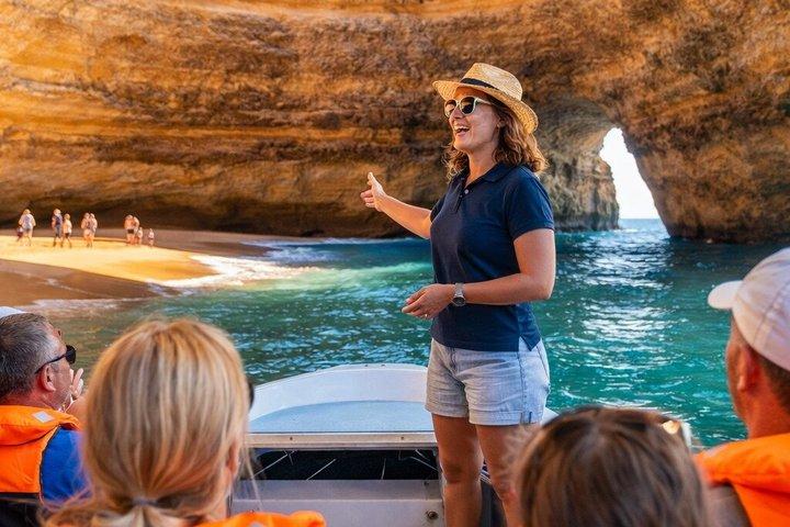 Algarve Tour from Lisbon with Boat Ride to Benagil Caves