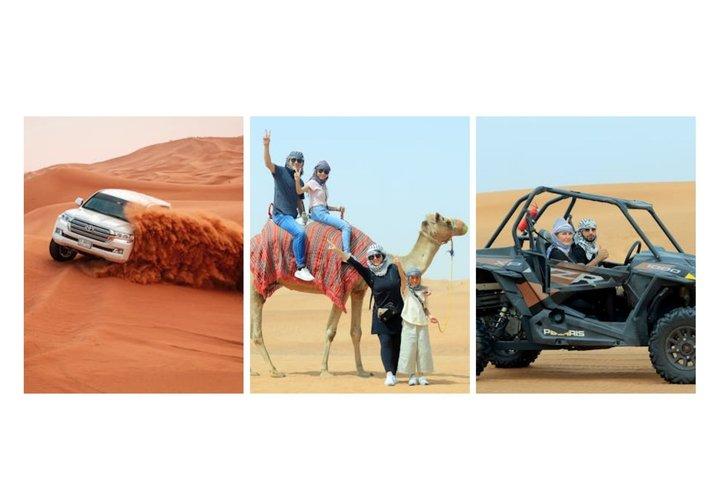 Doha Desert Safari Dune Bashing Camel Rides and Inland Sea