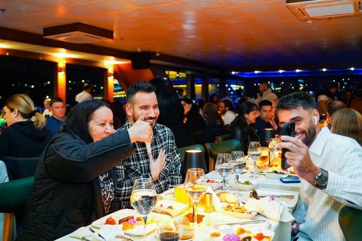 Bosphorus Dinner Cruise Istanbul with Turkish Night Show & Pickup