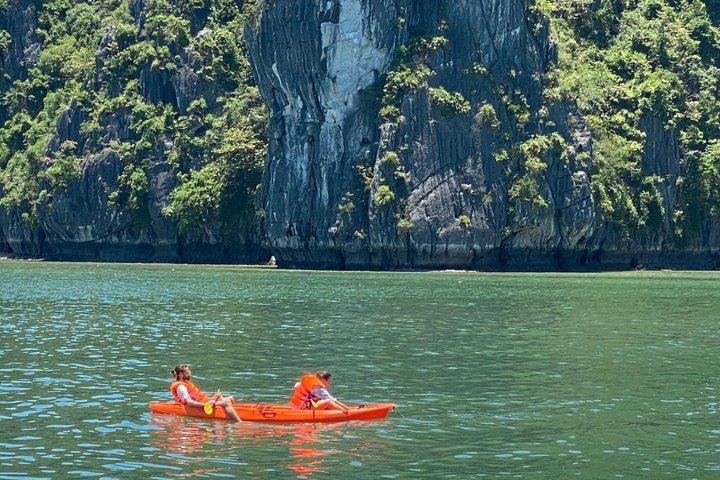 Premium Ha Long and Lan Ha Bay 2D1N Cruise Adventure from Hanoi