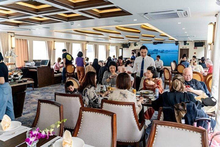 Capella Cruise Halong Bay and Lan Ha Bay 2D1N Tour from Ha Noi