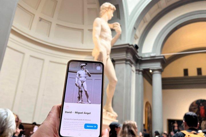 Accademia: timed-entry ticket & self-guided visit app