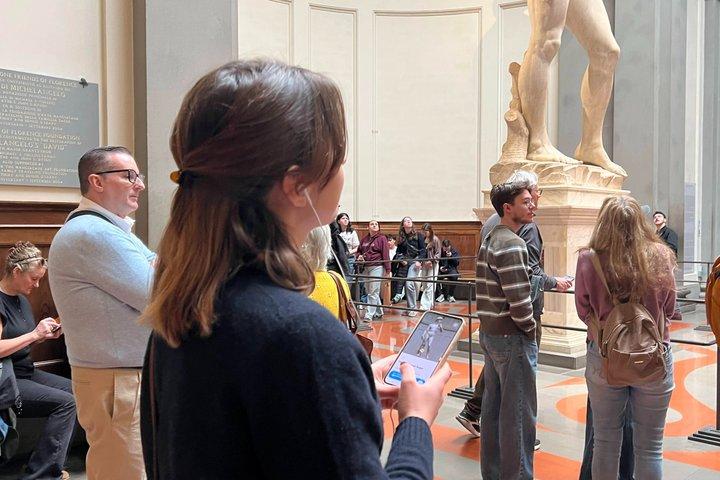 Accademia: timed-entry ticket & self-guided visit app