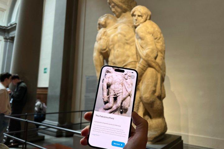 Accademia: timed-entry ticket & self-guided visit app