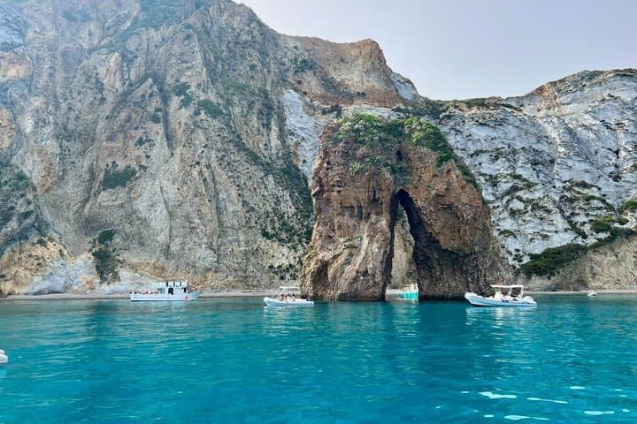 Ponza from Anzio Boat Excursion Swimming and Lunch