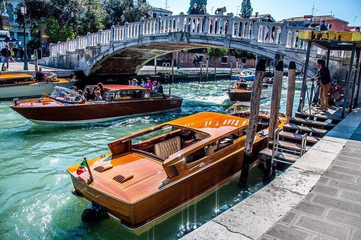 Venice Private Water Taxi from your Hotel to Santa Lucia Station