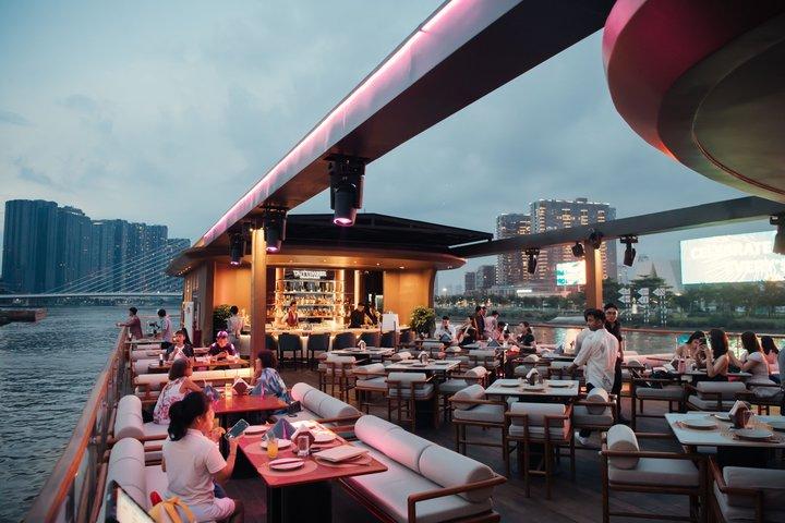 Ho Chi Minh City Icon Saigon Luxury Sunset and Dinner Cruise