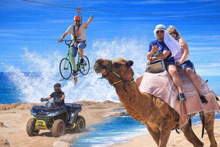 Cabo San Lucas 3-in-1 Combo: Sky Bike, Camels or Horses, and ATV