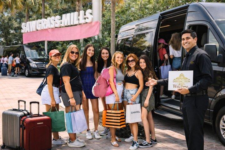Official Miami-Sawgrass Mills Shuttle: Fastest + Free Coupon Book