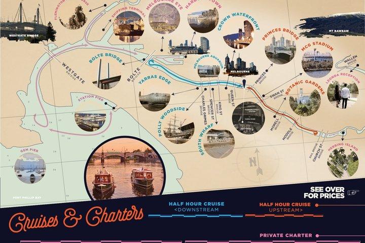 1 Hour Sight seeing Melbourne River Cruise on historic vessel