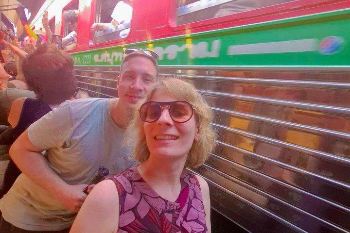 Bangkok Private Day:Floating Market, Train Market & Coconut Farm