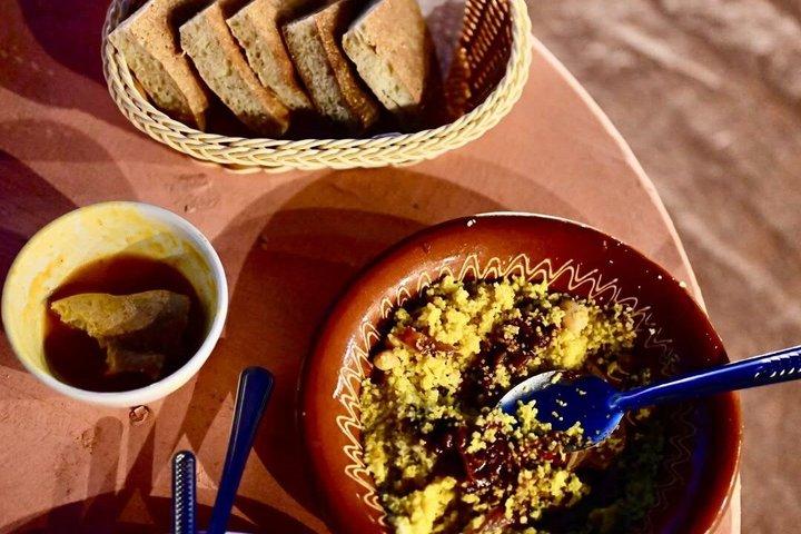 Agafay Desert Dinner with Camel Ride from Marrakech Sunset Tour