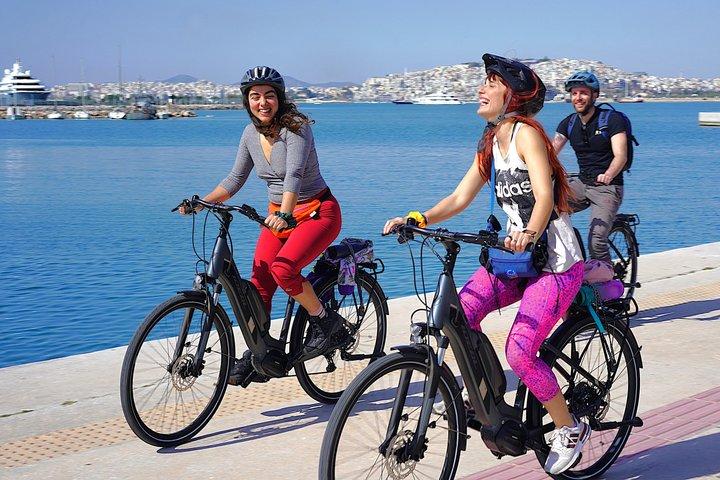 Athens City and Sea E-bike tour
