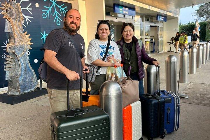 Transportation in Oaxaca from the airport to the hotel.