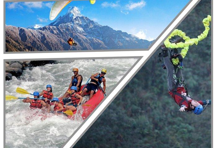 Kathmandu–Pokhara 3-Day Adventure: Rafting ,Paragliding & Bungee