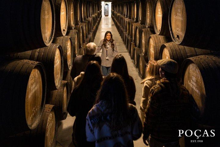 Poças Guided Visit and Port Wine Tasting with Pastel de Nata