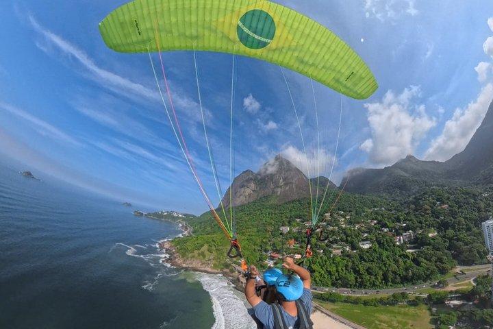 Parapente Rio de janeiro : Paragliding Tandem Flights over Rio