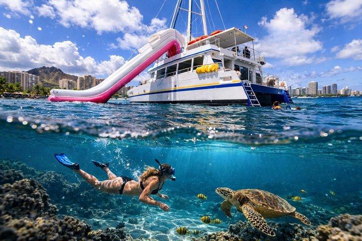 Waikiki Snorkeling & Ocean Waterpark Adventure from Oahu