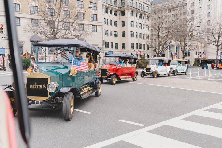 Washington DC Sightseeing Tour with Vintage Model-T Classic Cars