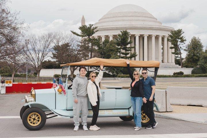 Washington DC Sightseeing Tour with Vintage Model-T Classic Cars