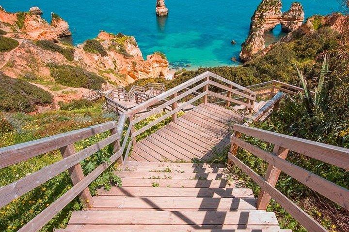 Algarve Adventure from Lisbon with Boat Ride to Benagil Cave Tour