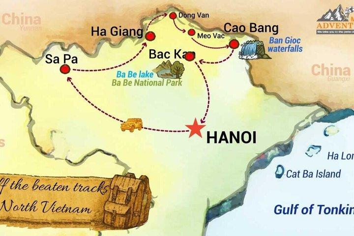 Group Tour - Off the beaten tracks North Vietnam 8 days 7 nights